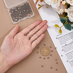 200 шт. 201 нержавеющая сталь разделительные бусины&nbsp;STAS-DC0015-02