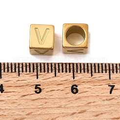 Европейские бусины из нержавеющей стали 304&nbsp;STAS-D382-02V-G