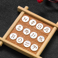 Подвески из натуральных пресноводных ракушек&nbsp;SHEL-CJ0002-01