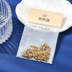 Подвески в форме ракушек из латуни&nbsp;XGR0171G-103G