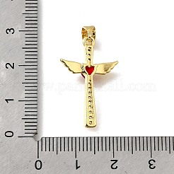 Латунные микро проложить кубического циркония подвески&nbsp;KK-Q066-40G