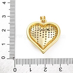 Латунные микро проложить кубического циркония подвески&nbsp;KK-U066-04A-G