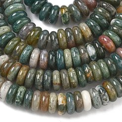 Природного индийского агата бисер нитей&nbsp;G-G329-A05-3x8mm