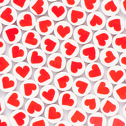 100шт бусины из полимерной глины ручной работы&nbsp;PORC-CJ0001-70