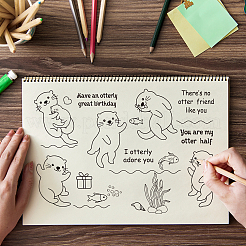 Пластиковые штампы пвх&nbsp;DIY-WH0167-56-346