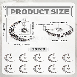 10 шт. Подвески из сплава в тибетском стиле&nbsp;FIND-LP0006-81