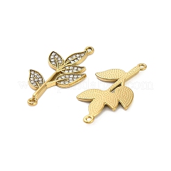 Подвески-коннекторы из нержавеющей стали 304 с кристаллами и стразами&nbsp;STAS-U047-30G