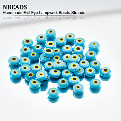 Ручной сглаза бусины бисер нитей&nbsp;LAMP-NB0001-60A-01