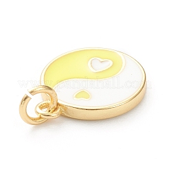 Латунь эмаль подвески&nbsp;KK-P200-11D-G