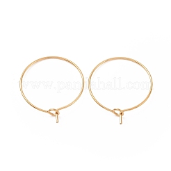 Ионное покрытие (ip) 316l хирургическая нержавеющая сталь фурнитура для сережек-колец&nbsp;STAS-D164-03G