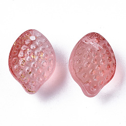 Прозрачные брызги окрашенные стеклянные подвески&nbsp;GLAA-R215-02-B02