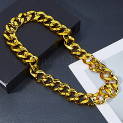 Кубинские звенья цепи из смолы для мужчин и женщин&nbsp;NJEW-WH0002-242