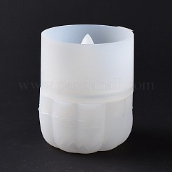 Хэллоуин тема DIY тыква Джек-о-фонарь ящик для хранения и крышка набор силиконовых форм&nbsp;LS-DIY-G058-A01