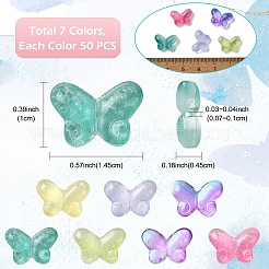 50 шт. Прозрачные стеклянные бусины&nbsp;GLAA-YW0004-97A