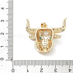 Латунные микро проложить кубического циркония подвески&nbsp;KK-P350-21C-G