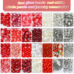 Наборы для изготовления браслетов из сплава эмали&nbsp;DIY-FS0007-51