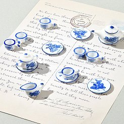 5 шт. фарфоровый чайный сервиз&nbsp;PORC-FS0001-12