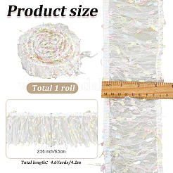 Бахрома из полиэстеровой кружевной ленты&nbsp;DIY-WH20062-40A