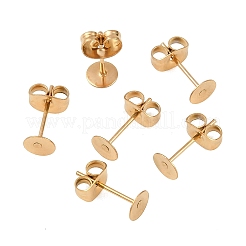 Ионное покрытие (ip) 304 нержавеющая сталь гвоздики фурнитура для сережек&nbsp;X-STAS-H436-24G-5mm