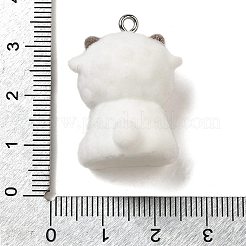 Кулоны из флокированной смолы&nbsp;RESI-E059-04F