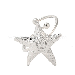 Открытое кольцо-манжета из нержавеющей стали марки 304&nbsp;RJEW-M167-08E-P