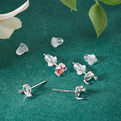 2 пара сережек-гвоздиков из стерлингового серебра&nbsp;STER-BC0002-56