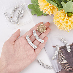 10 шт. латунные бусины со стразами Ближнего Востока RB-SC0001-08