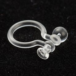 Пластиковые серьги с клипсами&nbsp;KY-P001-10B