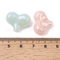 Непрозрачные акриловые бусины с УФ-покрытием&nbsp;OACR-G058-16B