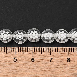 Ручной работы millefiori стеклянные бусины нитки&nbsp;LAMP-G164-12K