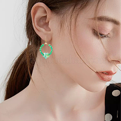 60шт 5 цвета УФ покрытие прозрачные кракле акриловые бусины&nbsp;OACR-PA0001-04