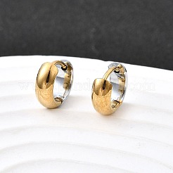 Серьги-кольца из нержавеющей стали 304&nbsp;LS-EJEW-Z123-01A-GP