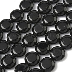 Бусины из натурального черного оникса&nbsp;G-L648-B21-15mm