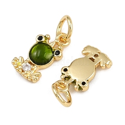 Латунные микро проложить кубического циркония подвески&nbsp;KK-A269-65G