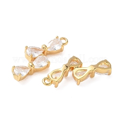 Латунь с подвесками из фианита&nbsp;KK-D024-12G