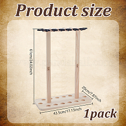 Деревянные подставки для удочек&nbsp;ODIS-WH0331-23