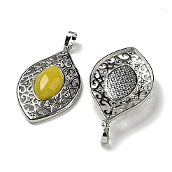 Натуральный топаз нефрита подвески&nbsp;G-Q158-02B