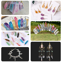 2 нить из натурального окрашенного кварца&nbsp;G-PA0001-77