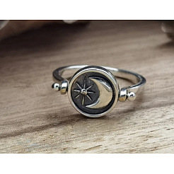 Двусторонние вращающиеся кольца для пальцев из цинкового сплава&nbsp;FS-WG6AB10-01