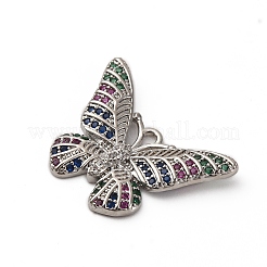 Латунные микро проложить кубического циркония подвески&nbsp;KK-P308-37P