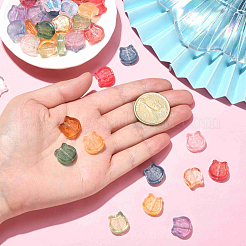 100шт ручной работы бусины лэмпворк&nbsp;LAMP-CJ0001-69