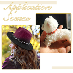 3 рулон шнура из искусственной замши 3 цветов&nbsp;LW-HS0001-01A