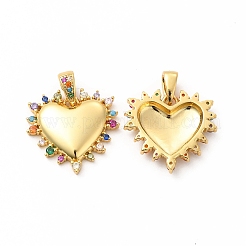 Стойки обшивки латунь микро проложить Циркон подвеску&nbsp;KK-K165-30