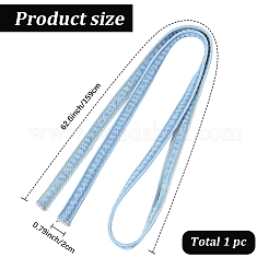 1 шт. джинсовые цепочные ремни&nbsp;AJEW-GF0012-41B
