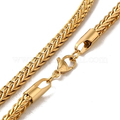 Ионное покрытие (ip) 304 нержавеющая сталь змея цепи ожерелья&nbsp;NJEW-Q337-03B-G