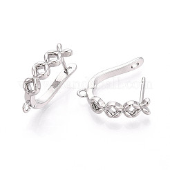 Латунная фурнитура для хооп серег&nbsp;KK-N267-26P