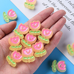 Прозрачные акриловые бусины&nbsp;MACR-S374-03B-01