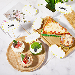 1 набор бумажных фигурок для торта&nbsp;DIY-CN0003-21A