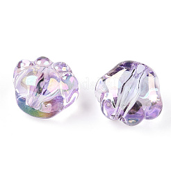 Прозрачные акриловые бусины&nbsp;X-TACR-P004-01