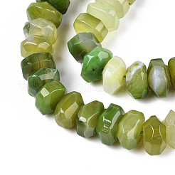 Природный агат бисер нитей&nbsp;G-N356-01A-17